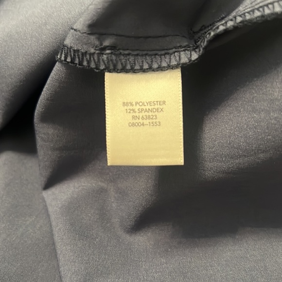 S6-Christopher & Banks Blue Long Sleeve Zip Closure Jacket Size Petite Medium - Picture 9 of 12